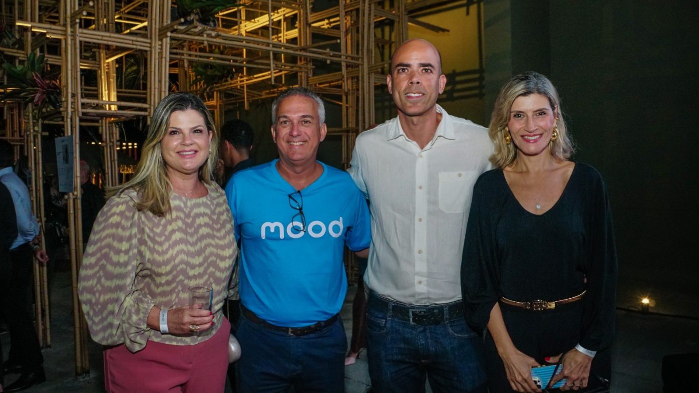 Samira Fontes, André Gomes, Domingo Ricão e Angela Santibanez