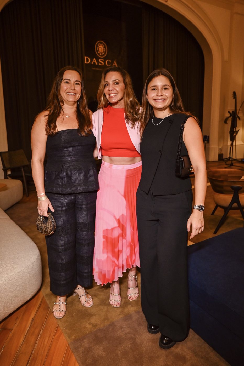 Alessandra Martinez, Alessandra Mattos e Maria Eduarda Martinez