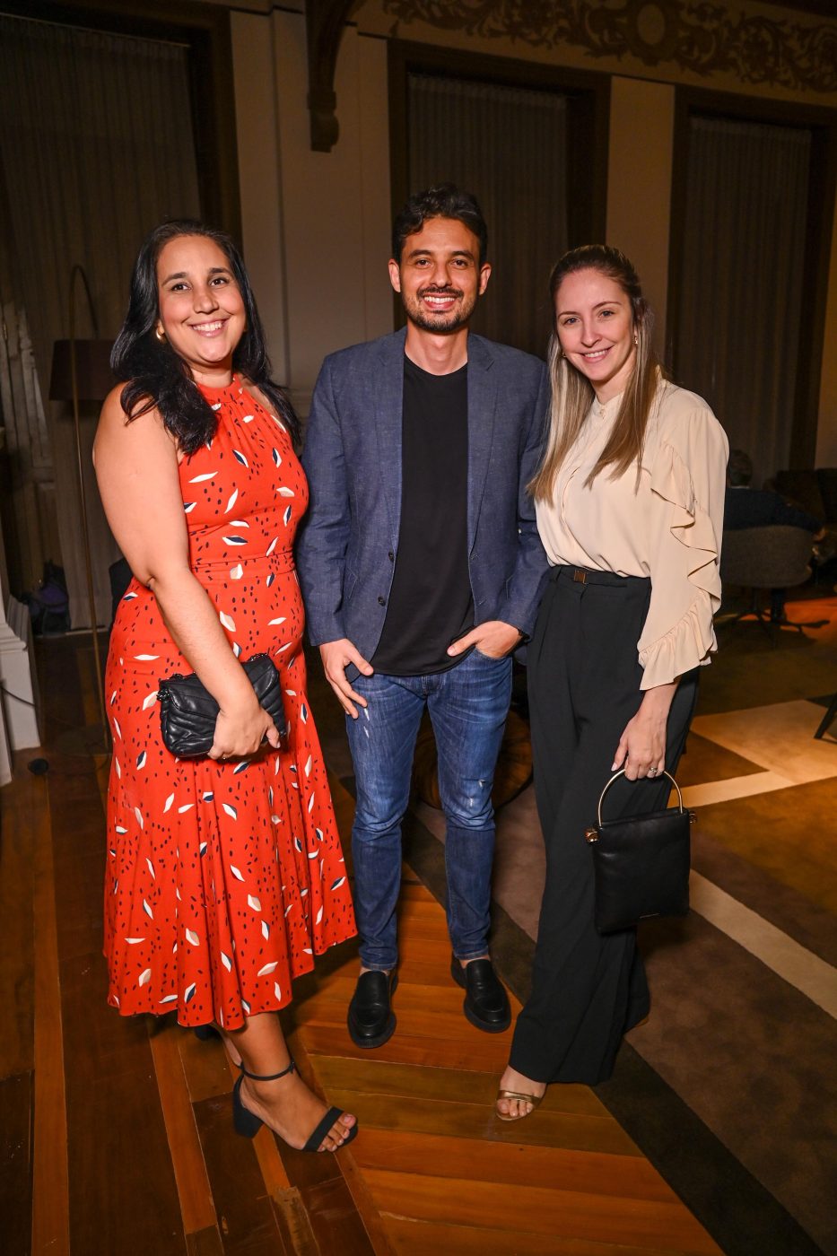 Natália Oliveira, Danilo Cajaíba e Paula Cal