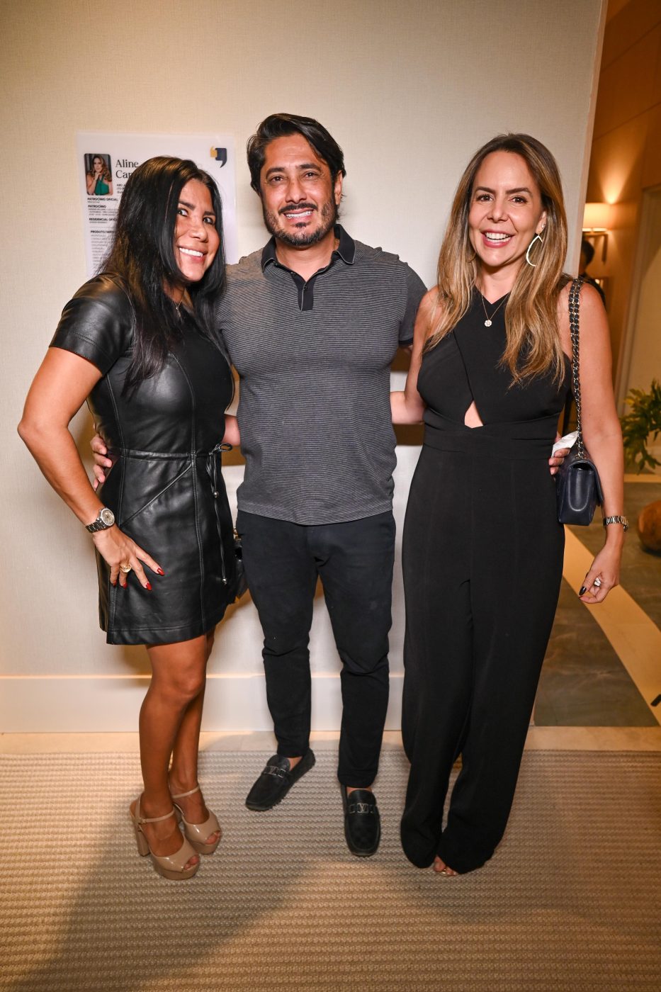 Marcelle Pontes, Edclei Lima e Fernanda Palhares