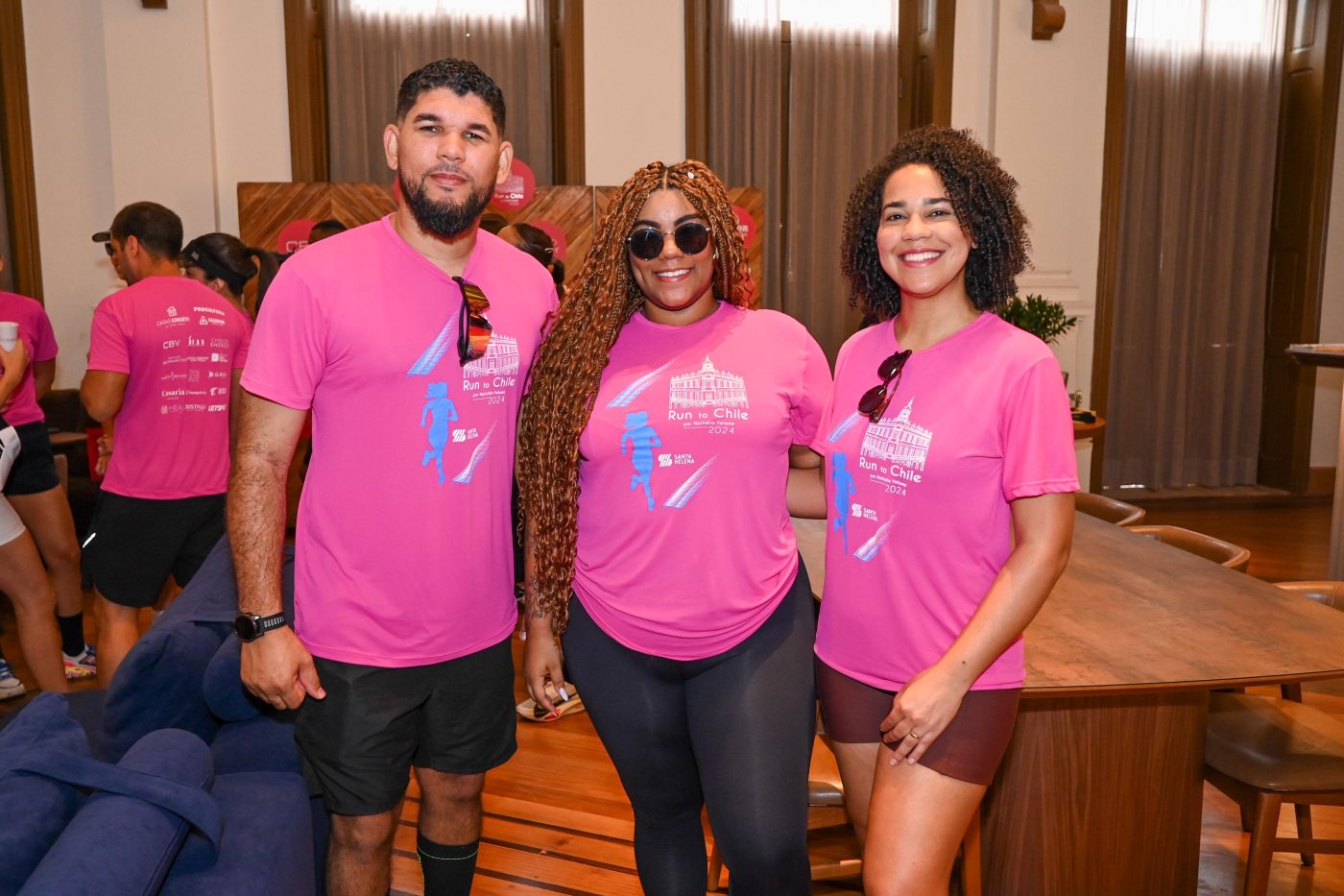 Josué Lins, Ivana Souza e Gabriela Loderlo