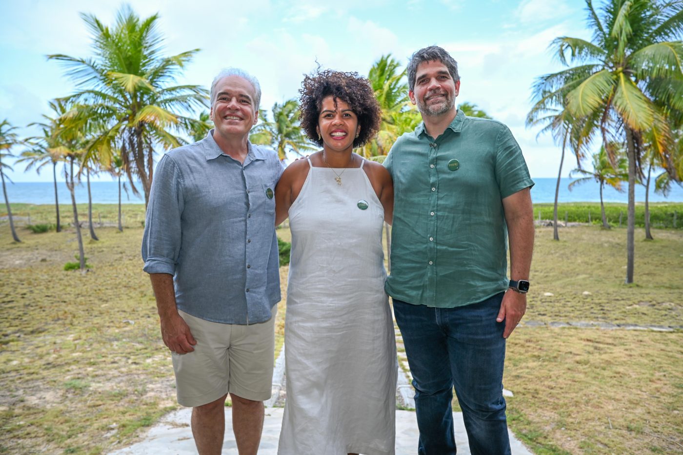 Franklin Mira, Mírcia Verena e Cesar Bahia