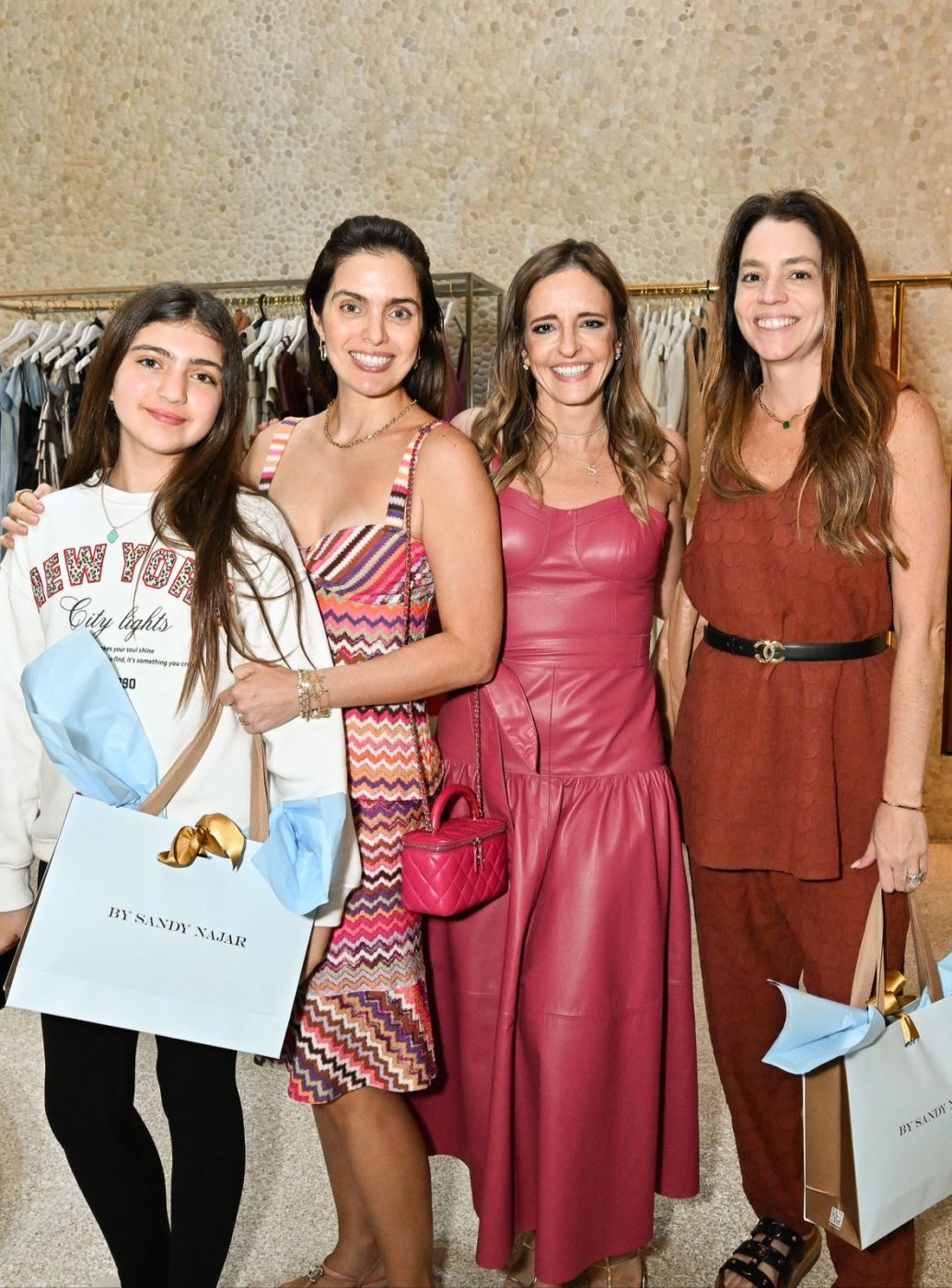 Sofi, Sandy Batista, Sandy Najar e Sara Frisch