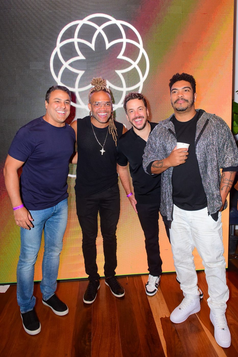 Marcelo Rangel, Buja Ferreira, Marcelo Britto e Denny Denan 