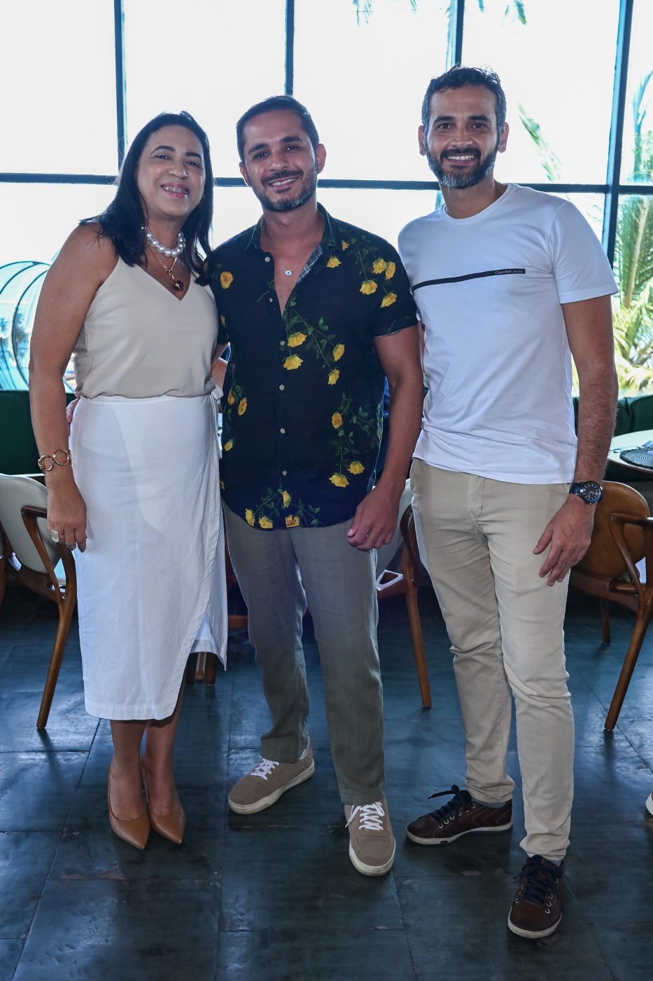 Nina Fonseca, Rodrigo Rodrigues e Danilo Moura