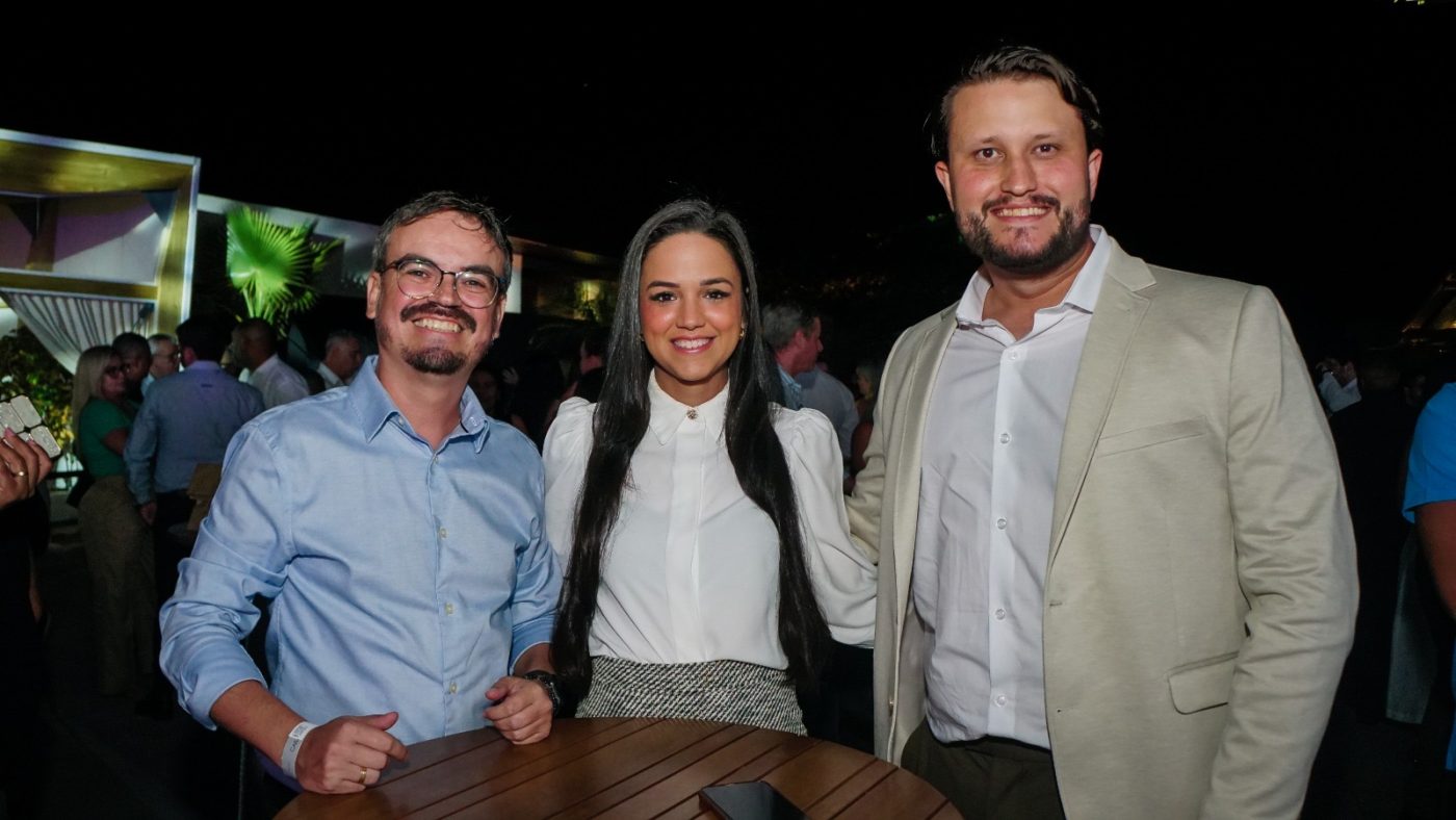 Gustavo Reikdal, Franciela Andrade e Marcelo Pinto