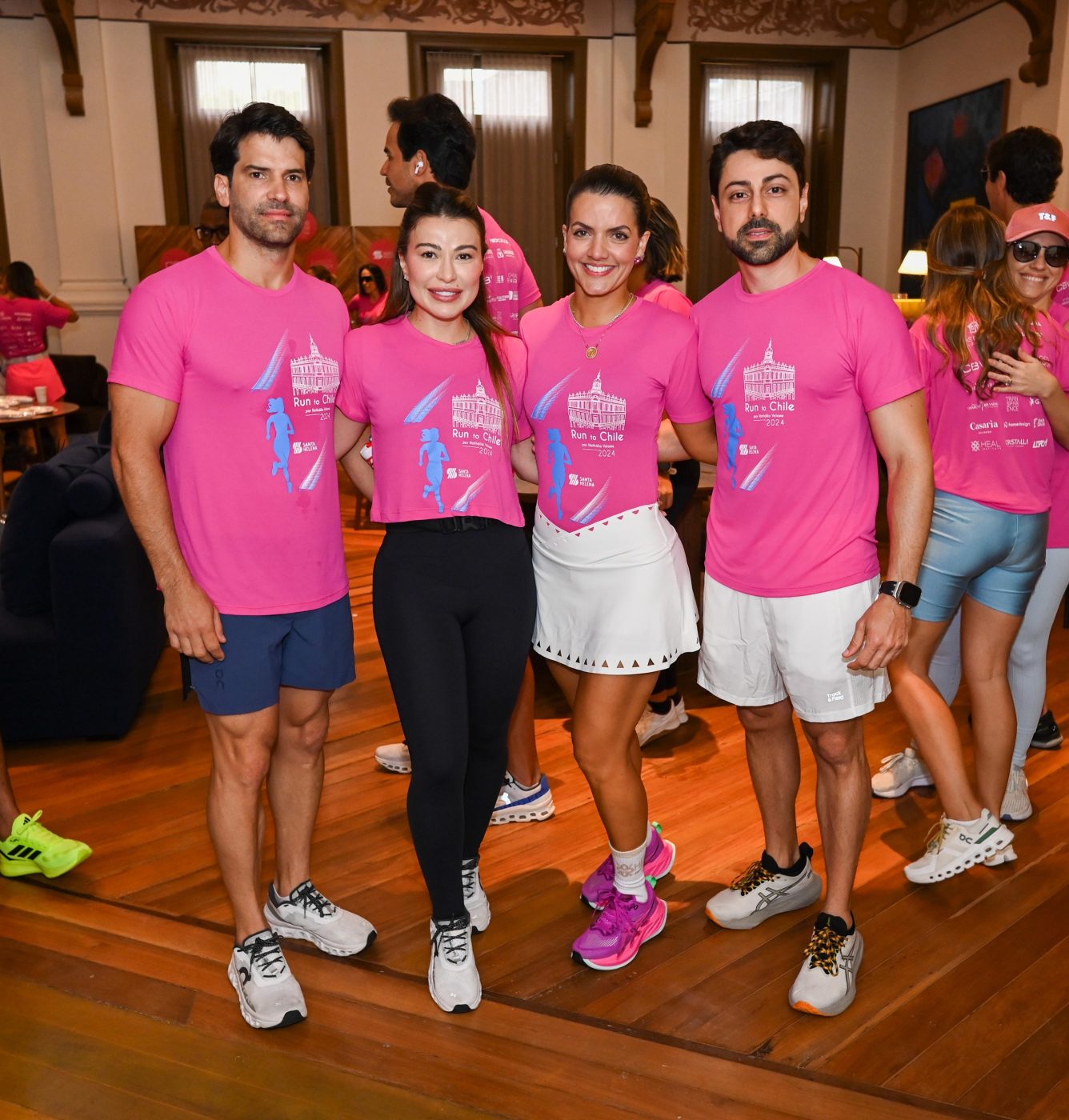 Deco Fonseca, Babi Goulart, Nathália Velame e Bruno Barretto