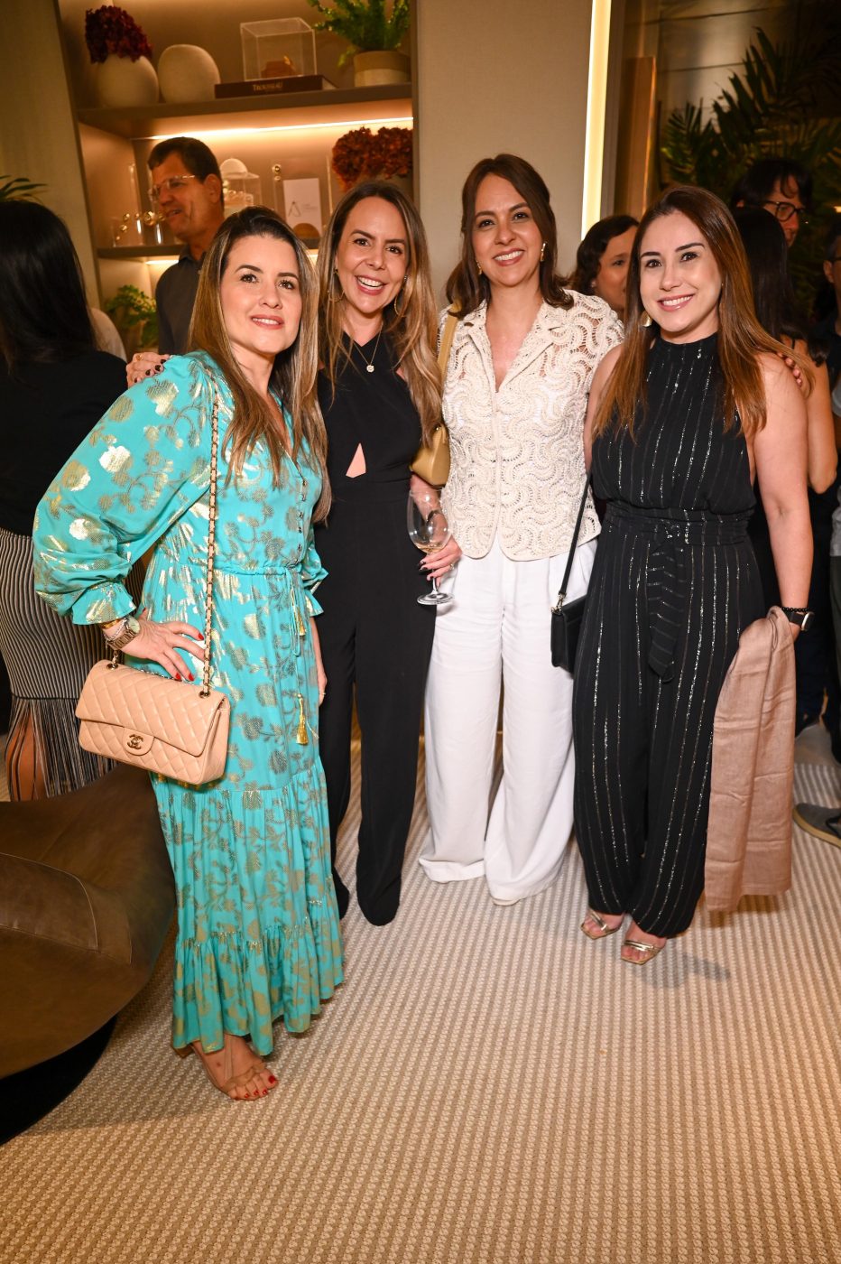 Ludmila Salles, Fernanda Palhares, Joana Cavalcante e Luciana Mello