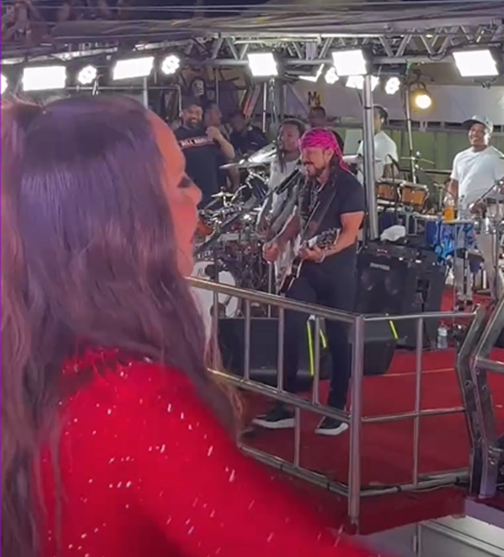 Encontro de gigantes: Ivete canta com Bell Marques e Tony Salles em Teresina