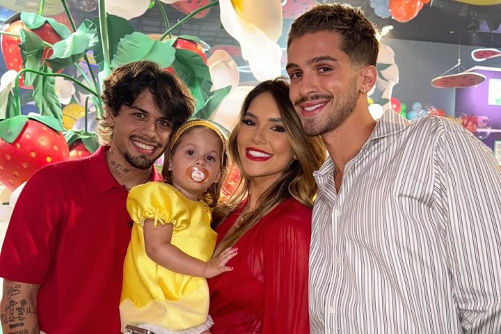 Virginia provoca João Guilherme após ele aparecer na festa de Maria Flor: ‘Eu apostei’