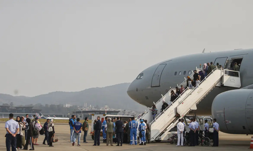 Operação ‘Raízes do Cedro’: Aeronave da FAB decola de São Paulo para terceiro voo de repatriação de brasileiros no Líbano