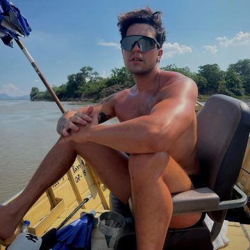 Luan Santana abre álbum de fotos no Pantanal e ganha elogio de fãs: ‘Que peixão’