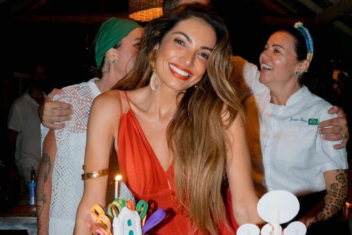 Patrícia Poeta mostra fotos de festa de aniversário intimista em Trancoso
