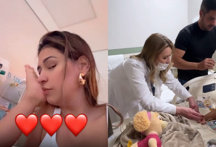 Filha caçula de Simone Mendes é internada e cantora compartilha registros no hospital