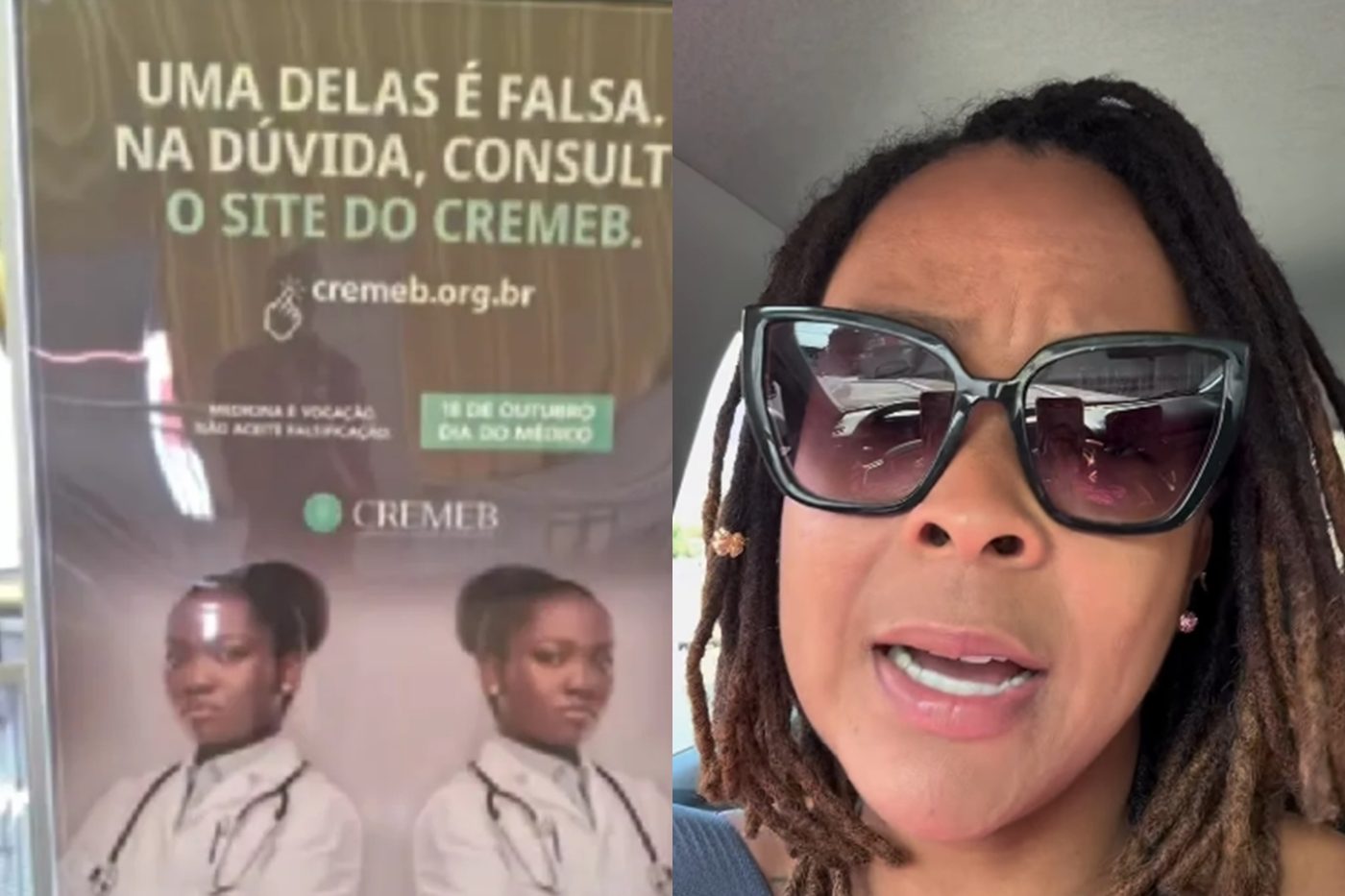 Professora aponta racismo em campanha do Cremeb em Salvador: ‘Muito bizarro’