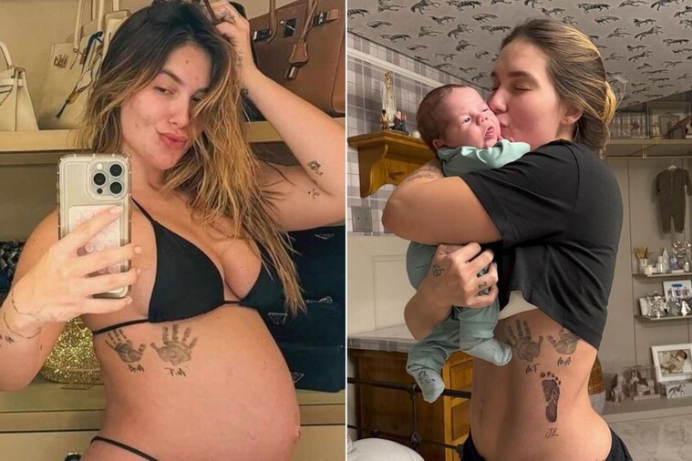 Virgínia Fonseca faz tatuagem em homenagem ao filho caçula e declara: “Mamãe te ama”