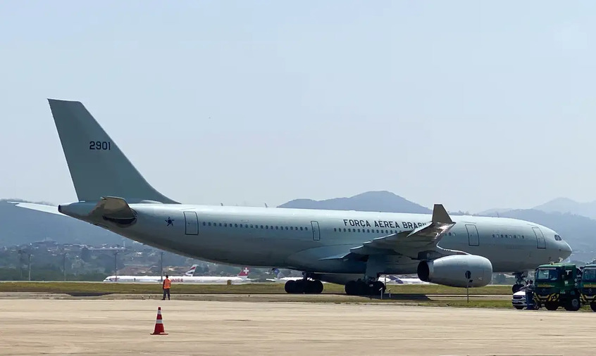 Aeronave da FAB pousa no Líbano para 2º voo de repatriação de brasileiros