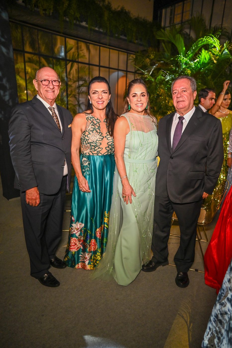 Franklin, Valéria Gomes, Maria Clara Alban e Antônio Ricardo Alban