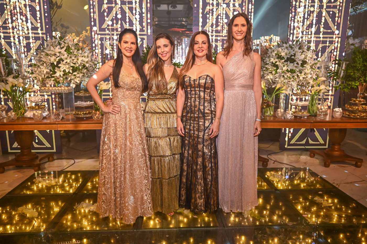 Marta Mascarenhas, Lídia Salles, Iara Lemos e Juliana Dumet 