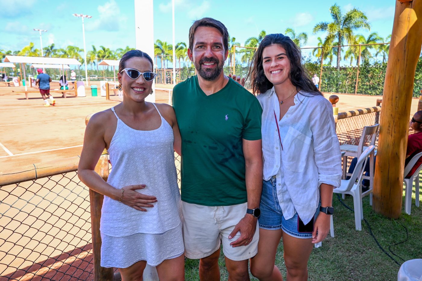 Luma, Gustavo Dias e Monique Radel