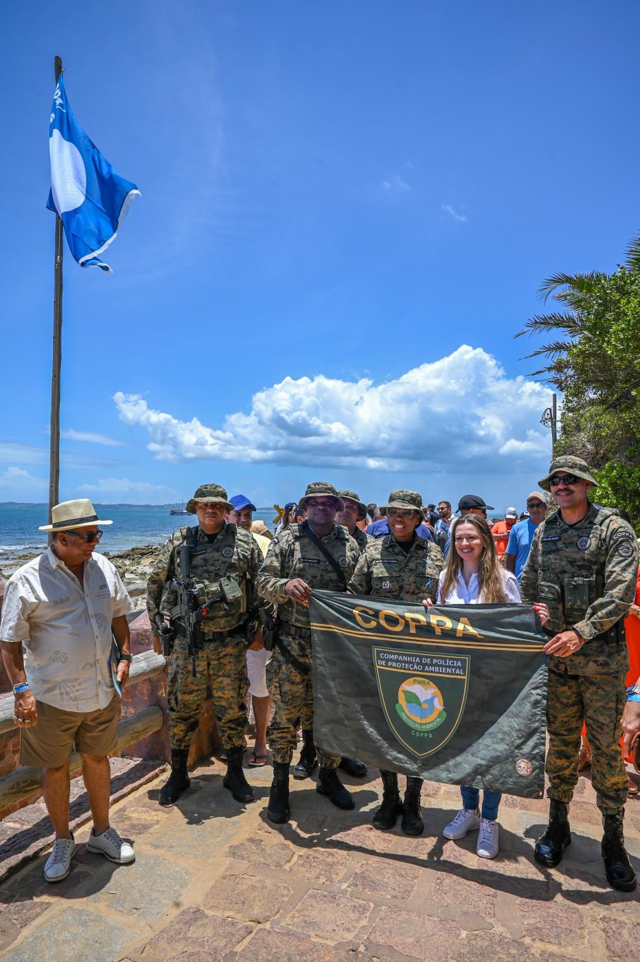 Hasteamento da Bandeira Azul