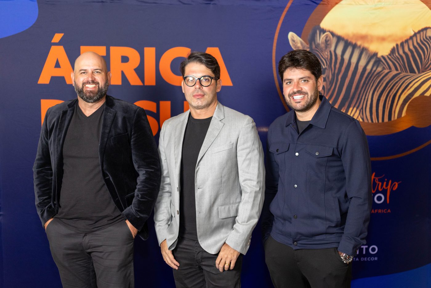 Valdir Garcia, Edgar Portela e Pedro Pires