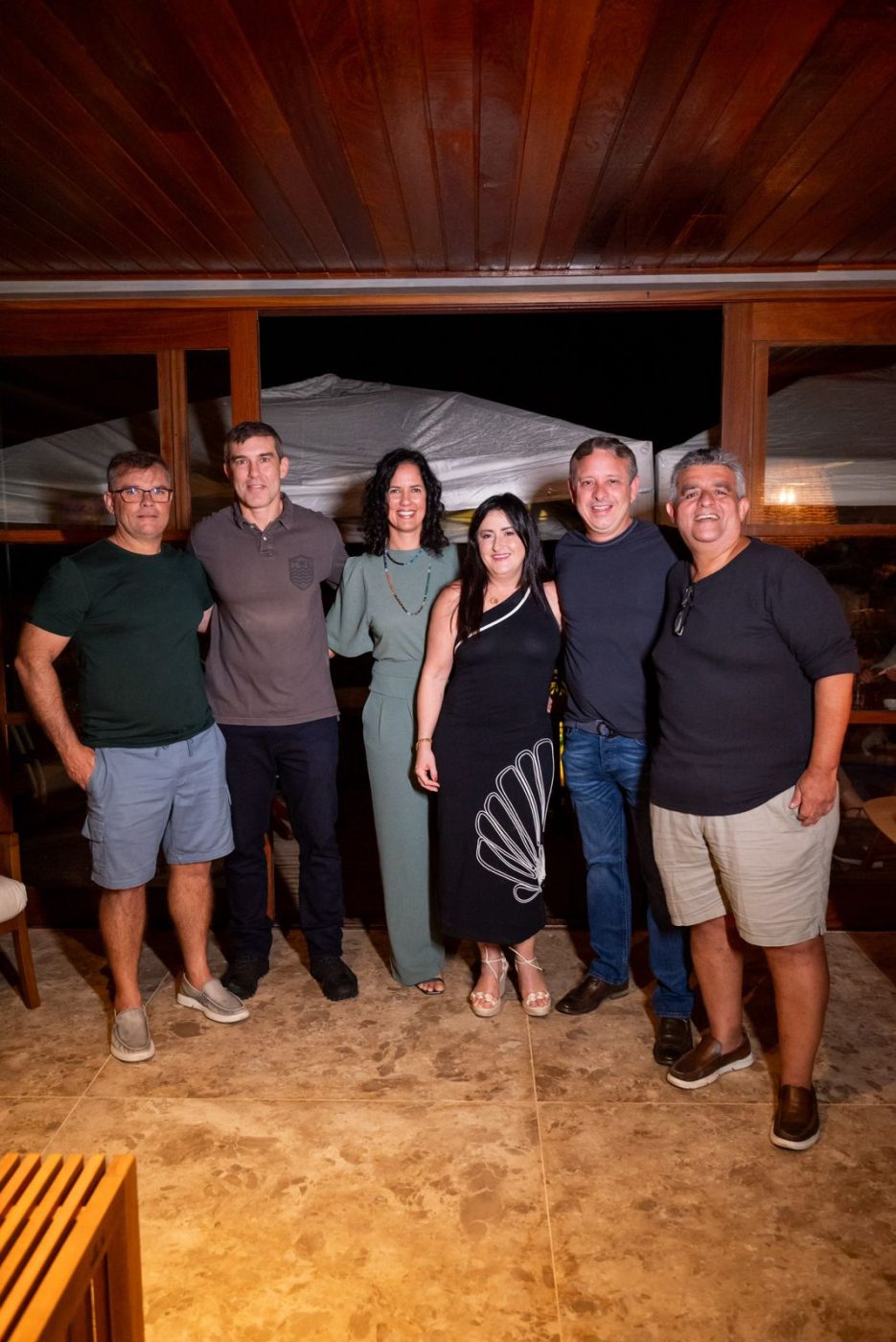 Luciano Lacerda, Marcelo Werner, Marina Penteado, Lilian Carvalho, Rogério Carvalho e Magno Lago