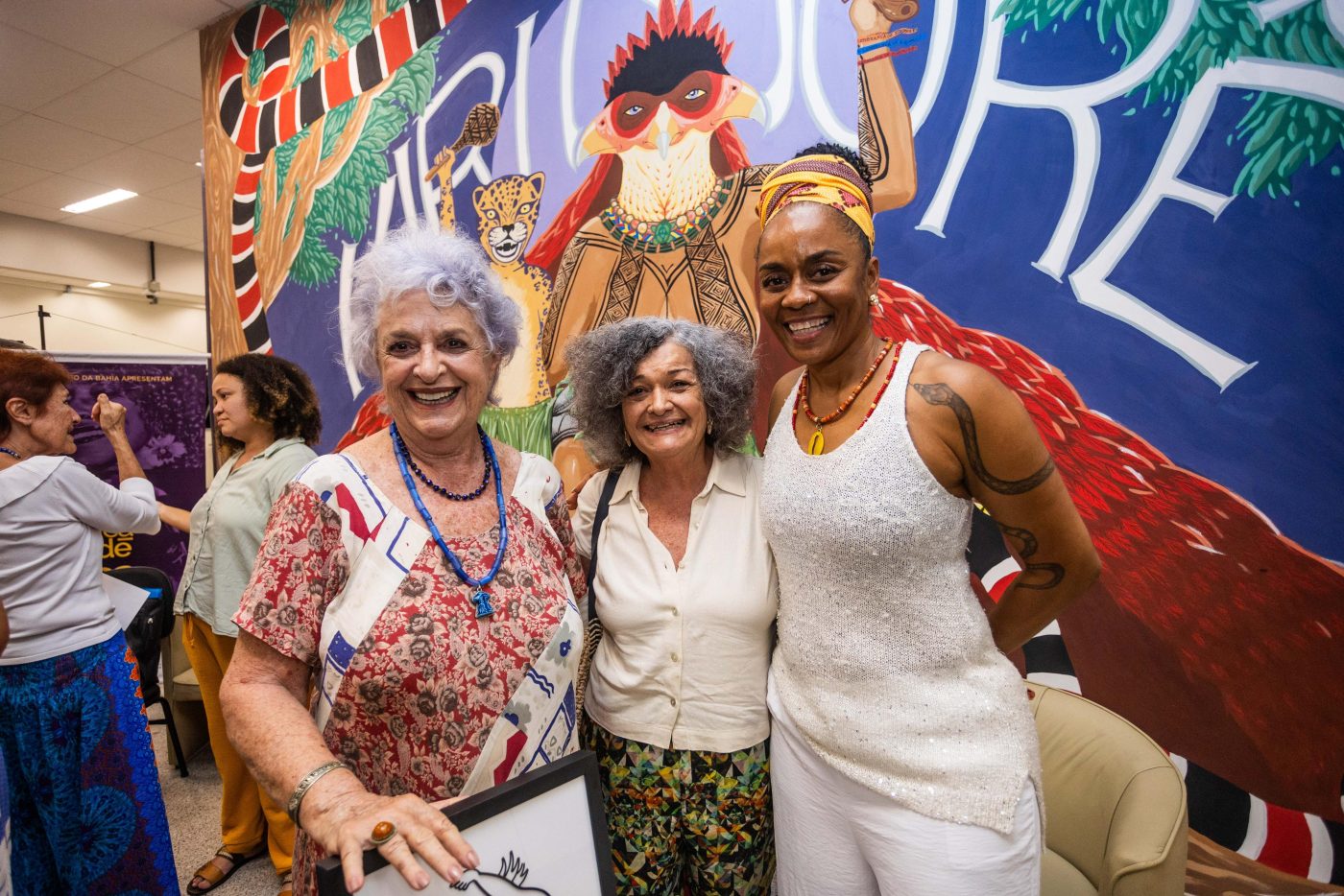 Lia Robatto, Lúcia Mascarenhas e Nildinha Fonseca