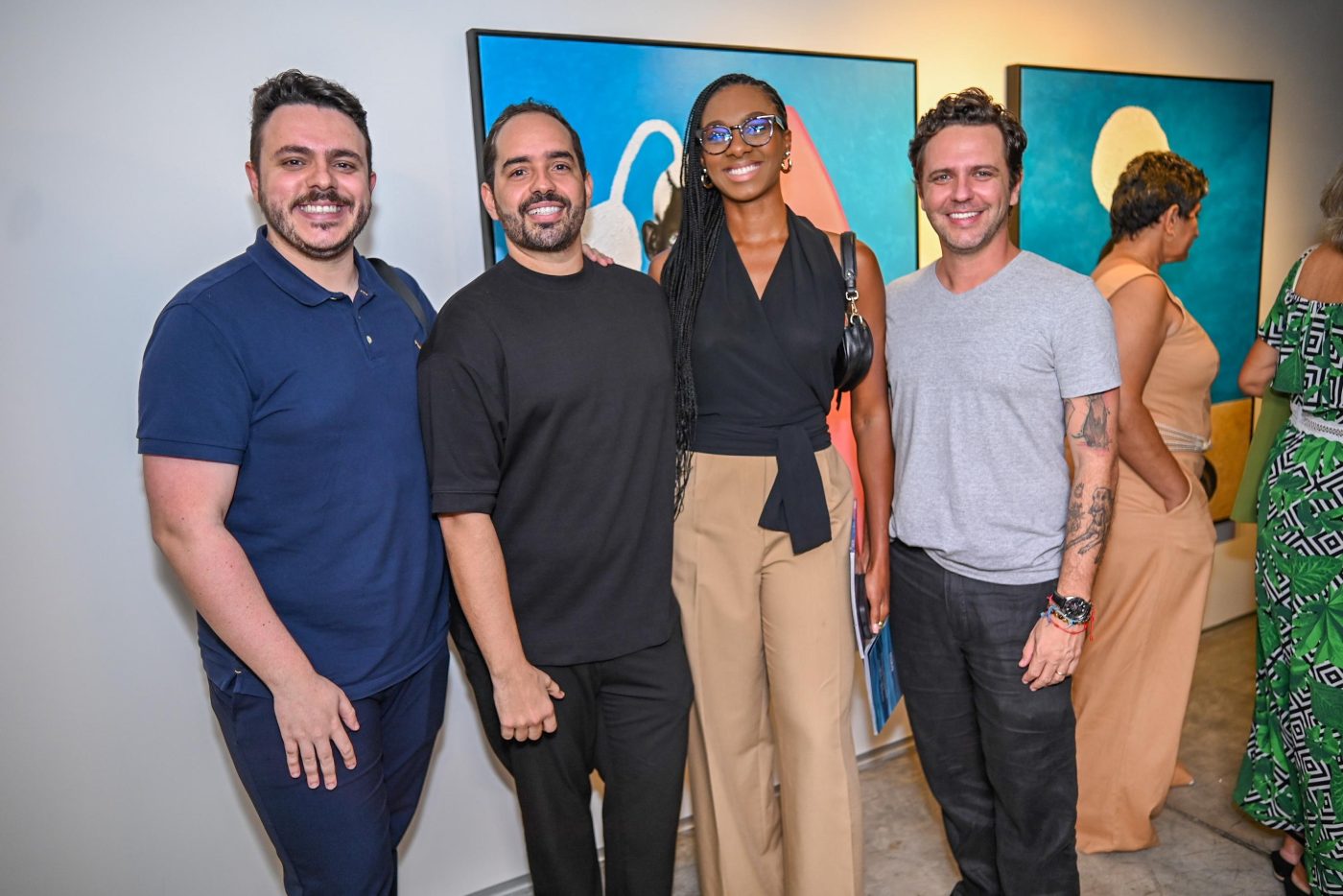 Kaio Henrique, Débora Mariano, Pablo Caribé, Debora Mariano e Rodrigo Cassieri