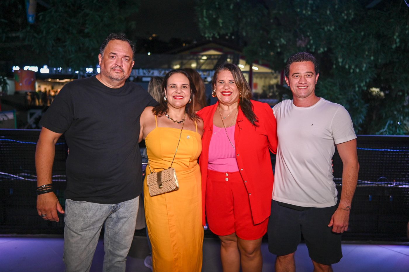 Caio Raimundo, Ana Lucia Martins, Lucíola Botelho e Thiago Sancho