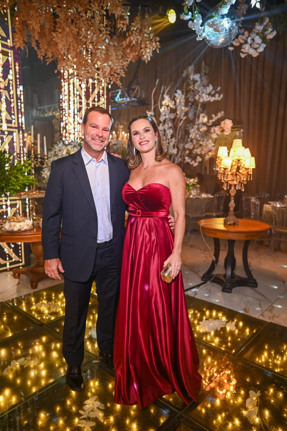 André Tambellini e Gabriella Colares