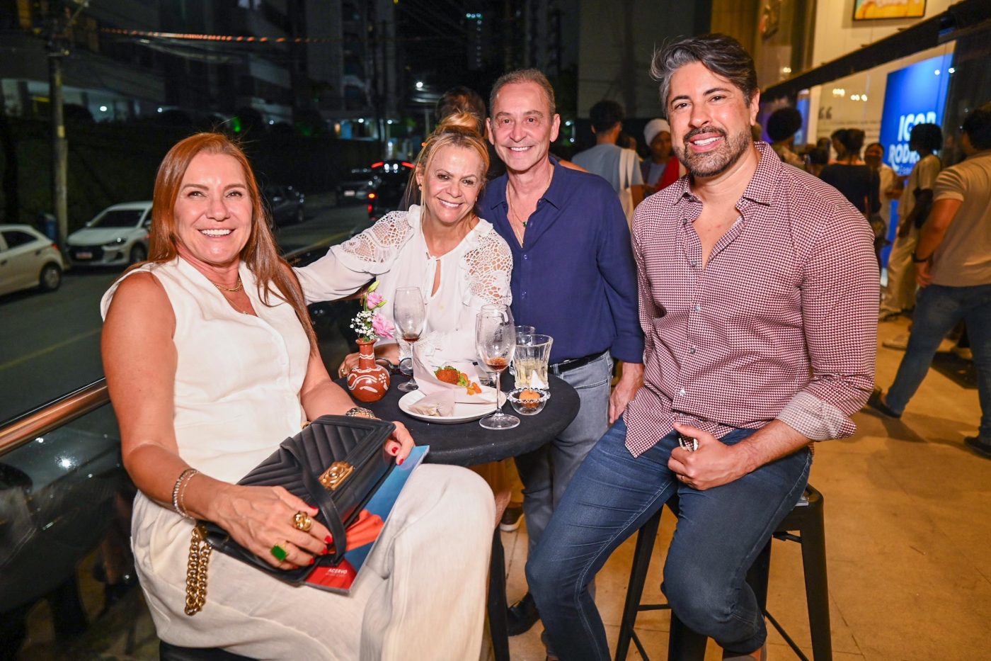 Adélia Estevez, Rosângela Meira, Antônio Gatto e Rodrigo Madeira