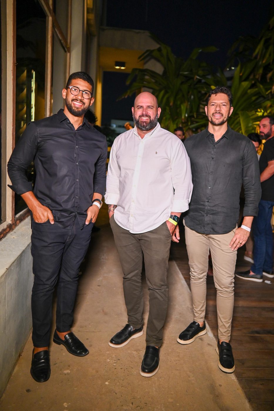 Tiago Oliveira, Valdir Júnior e Pablo Ribeiro