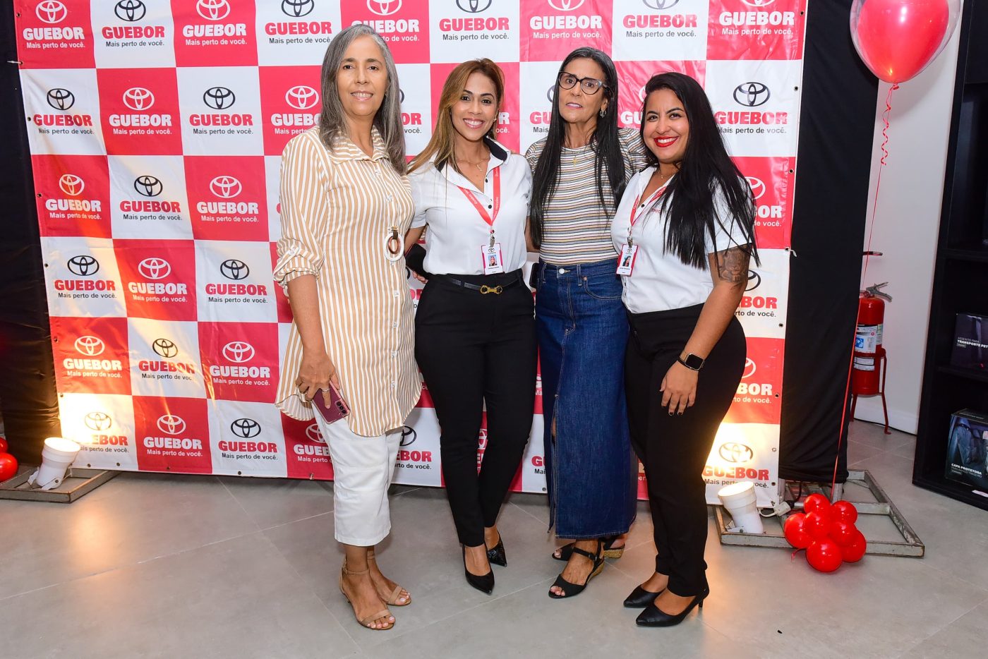 Silma Carvalho, Rafaela Matos, Silésia Chiacchio e Aadriele Gomes