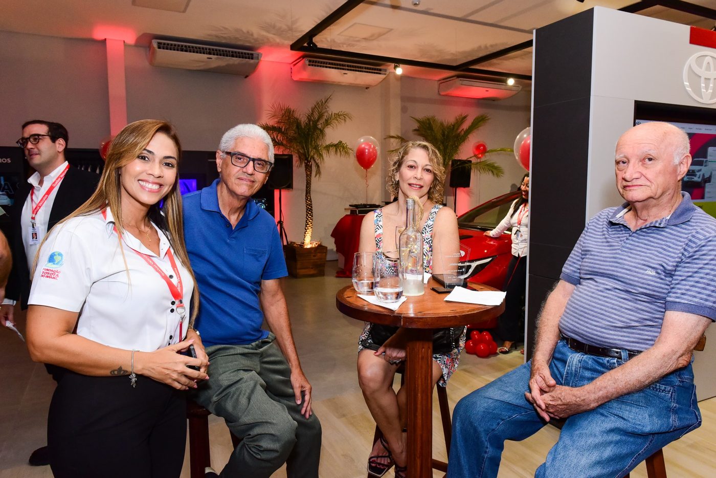 Rafaela Matos, Edson Silva, Cláudia Portela e Fernando Couto