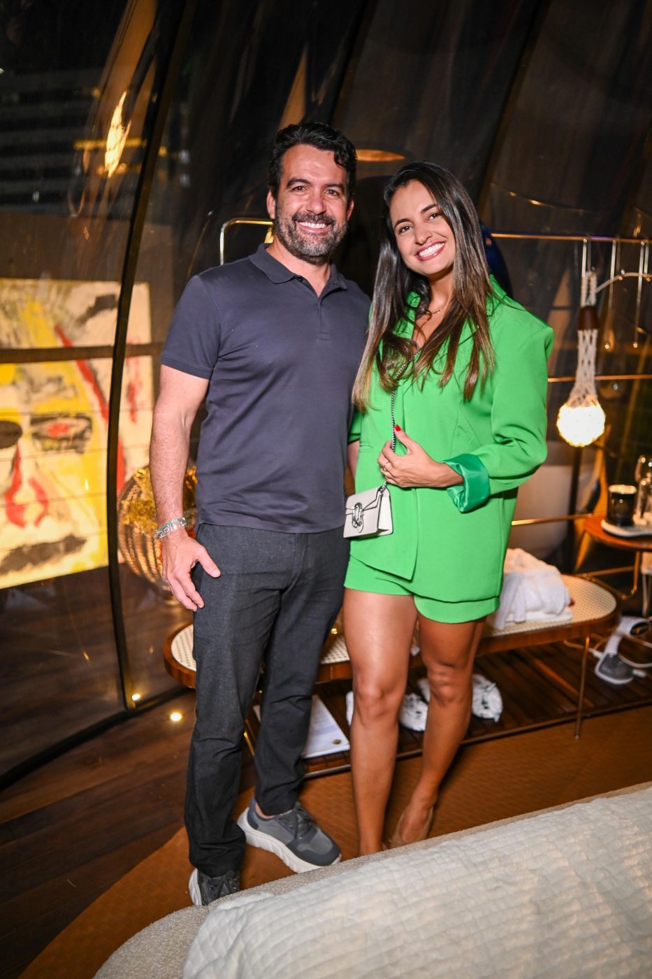 Paulo Magalhães e Lara Andrade