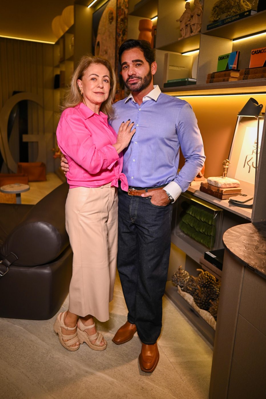 Helena Degasperi e Marlon Gama