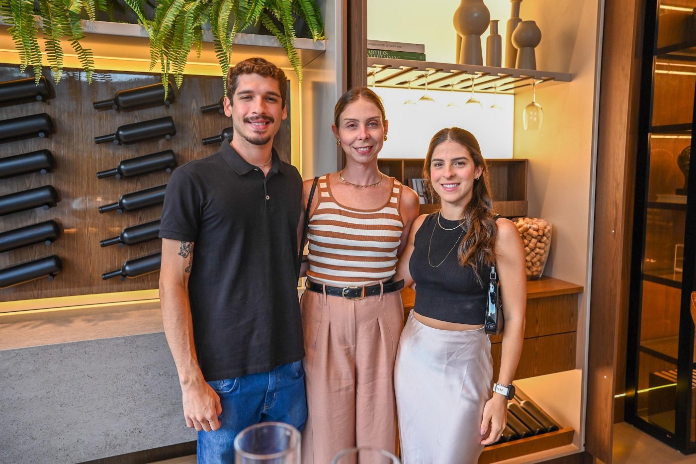 Leandro Barreto, Maria Fernanda Leite e Letícia Bittencourt