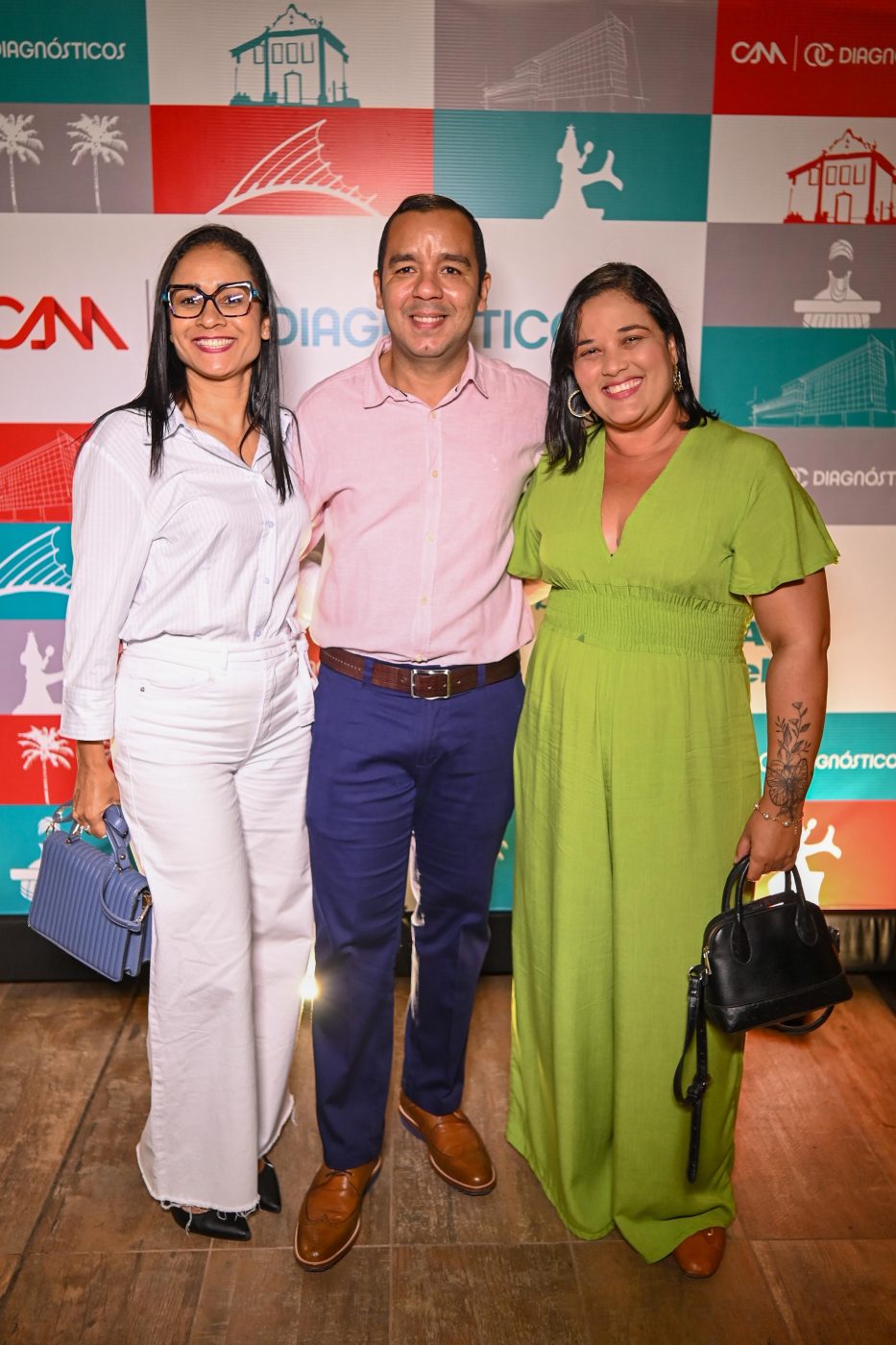 Manoela Rocha, Ângelo Nascimento e Anália Moraes