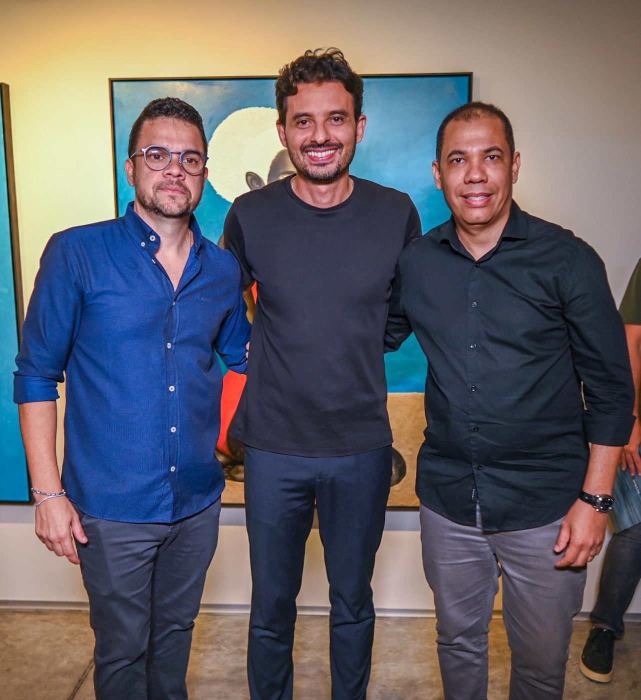 Ricardo Portela, Danilo Cajaíba e Denny Venegeroles