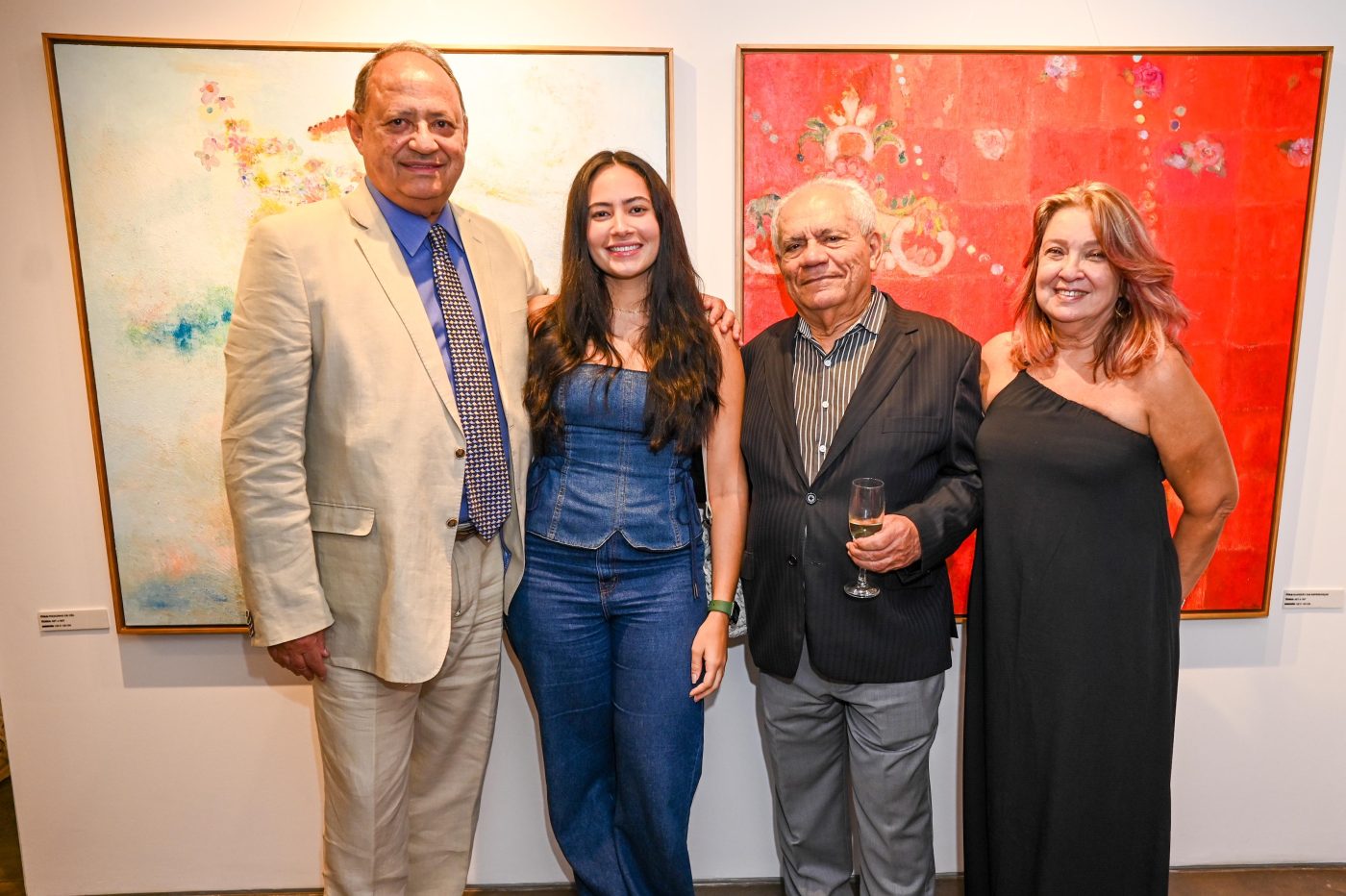 Eduardo Carrera, Maria Eduarda Carrera, Fernando Santana e Fátima Tosca