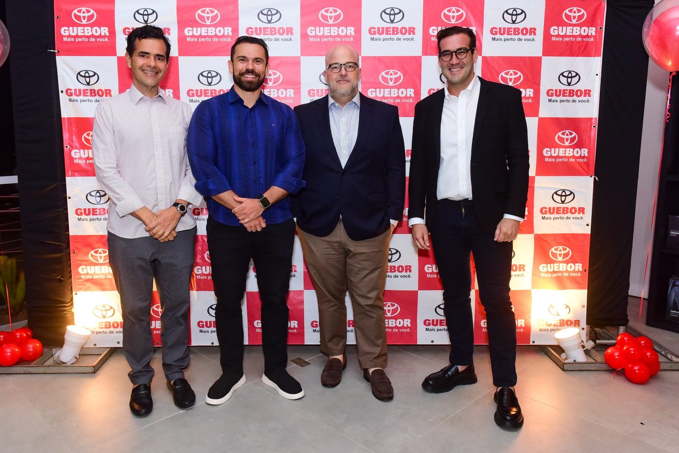 Rodrigo Cunha Guedes, Arthur Queiroga, Ricardo e Rafael Cunha Guedes