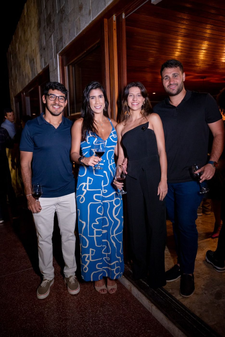 Vitor Pinto, Luana Rios, Fernanda Reis e Neto Reis