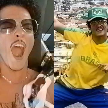 Bruno Mars ‘tatua’ Cristo Redentor e dança funk em clipe de homenagem ao Brasil; assista