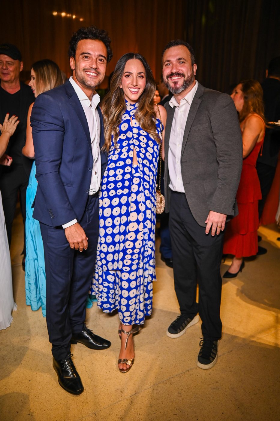 Guido Ramos, Anna Fernandes e Marcelo Bezerril