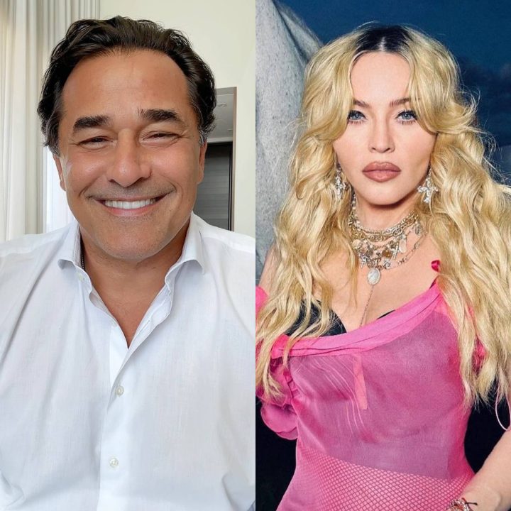 Luciano Szafir revela que recusou trabalho com Madonna por pedido inusitado: ‘Me queria de calcinha e sutiã’