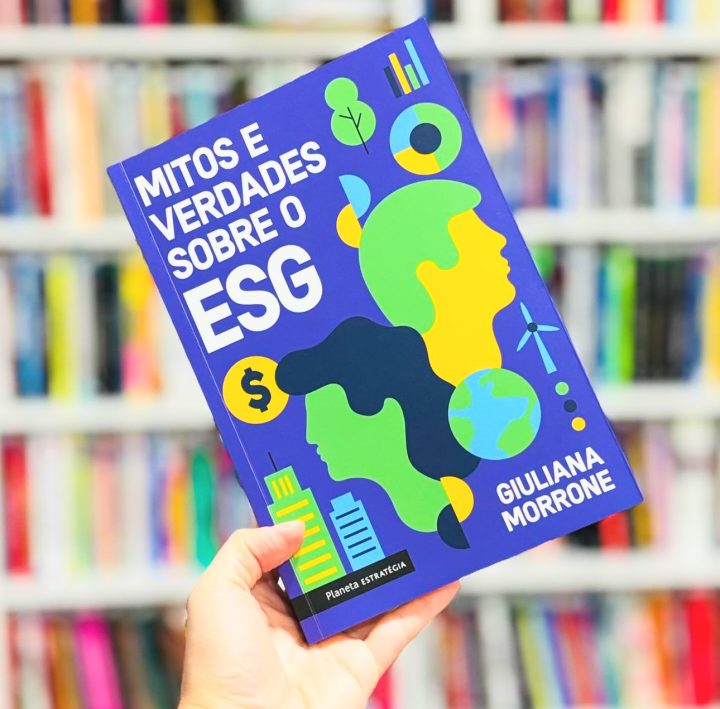 Livro “Mitos e Verdades Sobre o ESG”, escrito por Giuliana Morrone. Foto: Divulgação