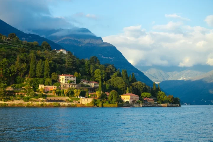 Lago di Como, na Itália. Foto: Getty Images