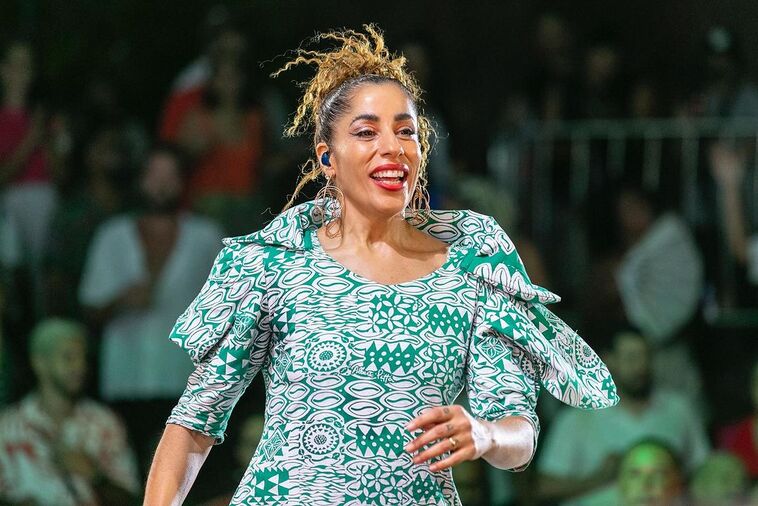 Roda de Samba Reggae: Márcia Castro leads a special performance at Santo Antônio Além do Carmo