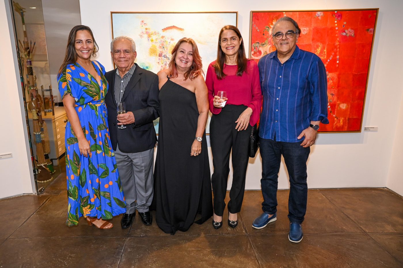 Bianca Coelho, Fernando Santana, Fátima Tosca, Ana Pavlova e Lidivaldo Britto